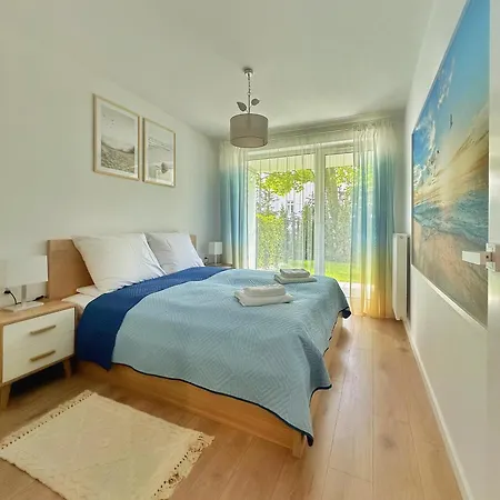 Whiteblue Z Dużym Ogródkiem - 100 M Od Plaży! Whiteblue Mit Großem Garten - 100 M Vom Entfernt! Whiteblue S Velkou Zahradou - 100 M Od Pláže! Apartmán *