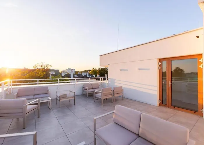 Apartmán Whiteblue Z Dużym Ogródkiem - 100 M Od Plaży! Whiteblue Mit Großem Garten - 100 M Vom Entfernt! Whiteblue S Velkou Zahradou - 100 M Od Pláže!