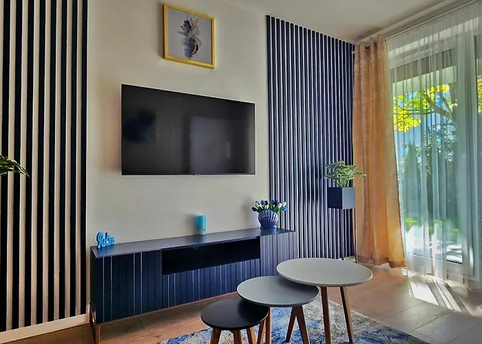 Whiteblue Z Dużym Ogródkiem - 100 M Od Plaży! Whiteblue Mit Großem Garten - 100 M Vom Entfernt! Whiteblue S Velkou Zahradou - 100 M Od Pláže! Apartmán *