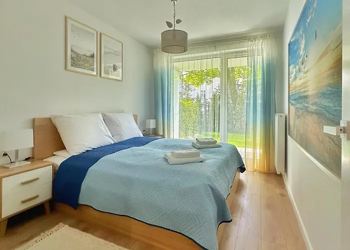 Whiteblue Z Dużym Ogródkiem - 100 M Od Plaży! Whiteblue Mit Großem Garten - 100 M Vom Entfernt! Whiteblue S Velkou Zahradou - 100 M Od Pláže! Apartmán *